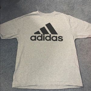 Gray adidas shirt